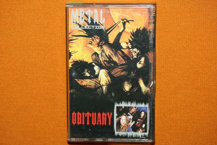 Obituary - Metal Collection, Cd's en Dvd's, Cassettebandjes, Gebruikt, Rock en Metal, 1 bandje, Ophalen of Verzenden