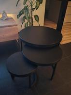 Set van drie salontafels, Huis en Inrichting, Ophalen, Zo goed als nieuw, Rond