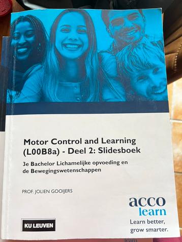 LIMBO, Motor control & learning, Chemistry - KU LEUVEN, LOBW beschikbaar voor biedingen