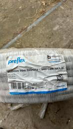 Preflex 2x utp 50meter cat6, Ophalen of Verzenden, Zo goed als nieuw