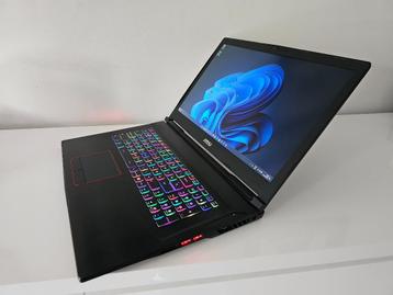 MSI 17" Full HD Gaming laptop met i7-7700HQ processor disponible aux enchères