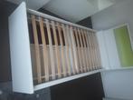 Eenpersoonsbed ikea,  losse achterwand en lattenbodem, Ophalen, Eenpersoons, Wit, 200 cm