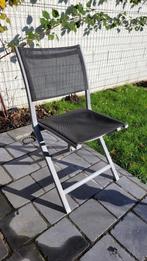 4 makkelijke vouwstoelen in prima staat, Tuin en Terras, Ophalen, Gebruikt, Metaal, Inklapbaar