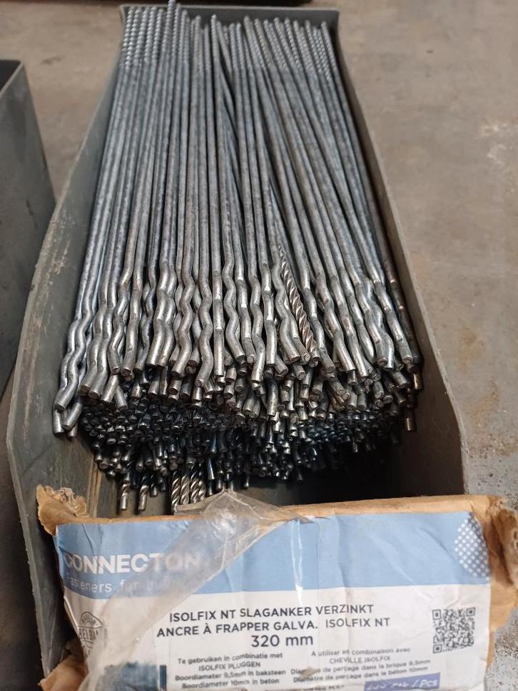 spouwanker, Bricolage & Construction, Quincaillerie & Fixations, Neuf, Autres types, 250 mm ou plus, Enlèvement