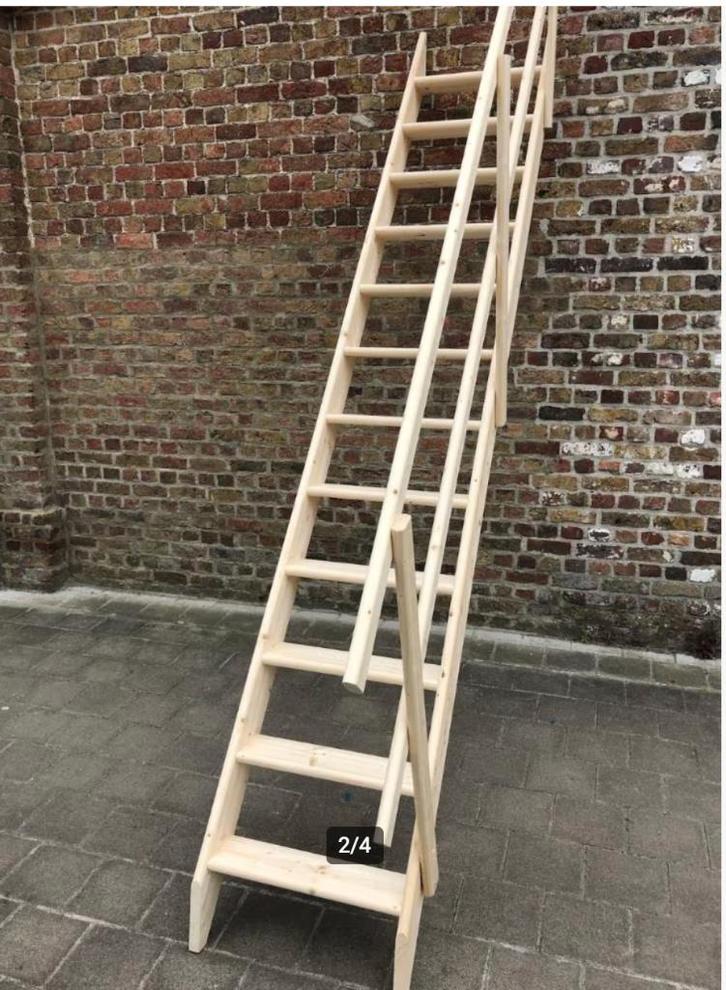 zoldertrap, Doe-het-zelf en Bouw, Ladders en Trappen, Trap, Ophalen
