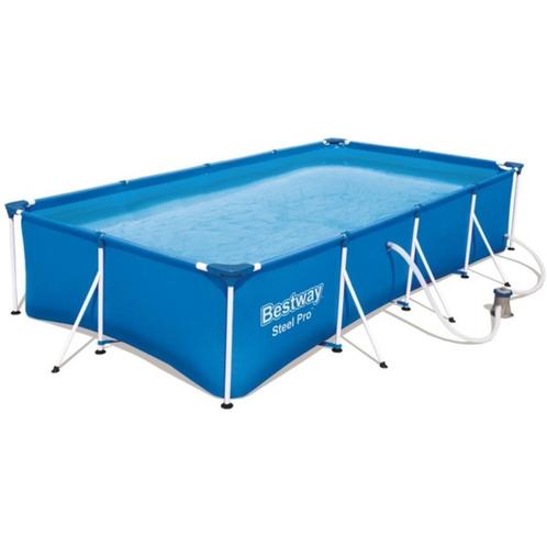 Piscine Betway Steel Pro 400, Tuin en Terras, Zwembaden, Zo goed als nieuw, Opzetzwembad, 80 tot 120 cm, 200 tot 400 cm, 200 tot 300 cm