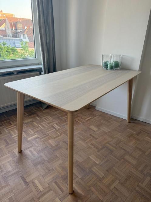 Eettafel voor 4-6 personen, Huis en Inrichting, Tafels | Eettafels, Zo goed als nieuw, 50 tot 100 cm, 100 tot 150 cm, Rechthoekig