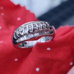 diamanten Ring Dames 585 0.7Ct met Certificaat, Bijoux, Sacs & Beauté, Bagues, Comme neuf, Avec pierre précieuse, Or, Femme