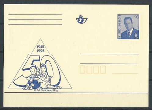 Année 1995 - carte postale - Bob et Bobette, Timbres & Monnaies, Timbres | Europe | Belgique, Enlèvement ou Envoi