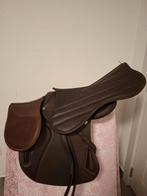 Uniek Fleur de Lys bruin springzadel Pompadour 17 inch, Dieren en Toebehoren, Ophalen, Fleur de Lys, Fleur de Lys, Fleur de Lys