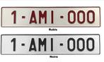 Plaque d’immatriculation ALU tuning, Autos : Divers, Tuning & Styling, Enlèvement ou Envoi
