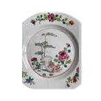 Assiette en Porcelaine de Chine, Antiquités & Art, Enlèvement ou Envoi