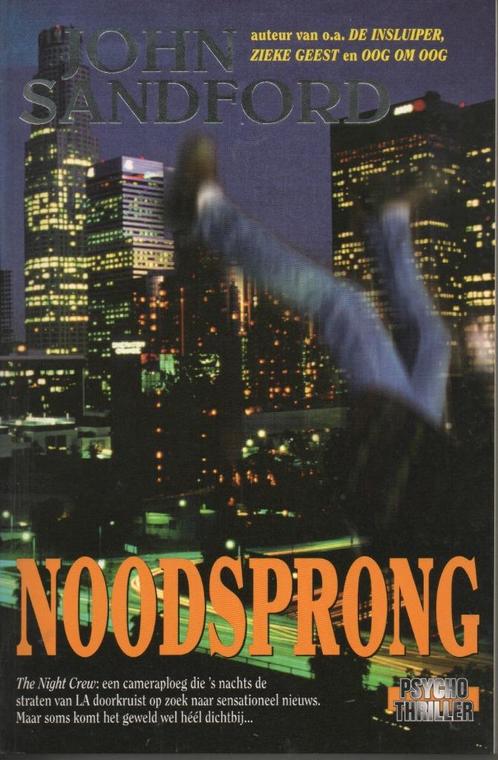 NOODSPRONG - JOHN SANDFORD, Boeken, Thrillers, Zo goed als nieuw, Nederland, Ophalen of Verzenden