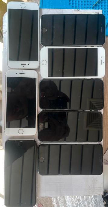 8x Iphone 6s werken perfect, Enlèvement, Comme neuf