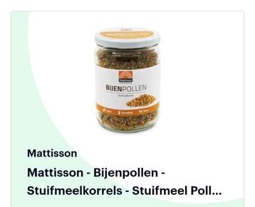 Bijenkorrels stuifmeelkorrels beschikbaar voor biedingen