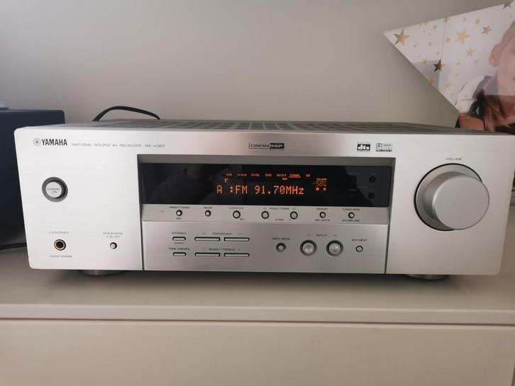 Yamaha Natural Sound AV Receiver RX-V357 IN NIEUWSTAAT, Audio, Tv en Foto, Versterkers en Ontvangers, Zo goed als nieuw, 7.1, Yamaha
