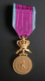Belgisch Kongo Gouden medaille Koninklijke Orde van de Leeuw, Verzamelen, Ophalen of Verzenden