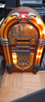 Grote replica juke box, Enlèvement