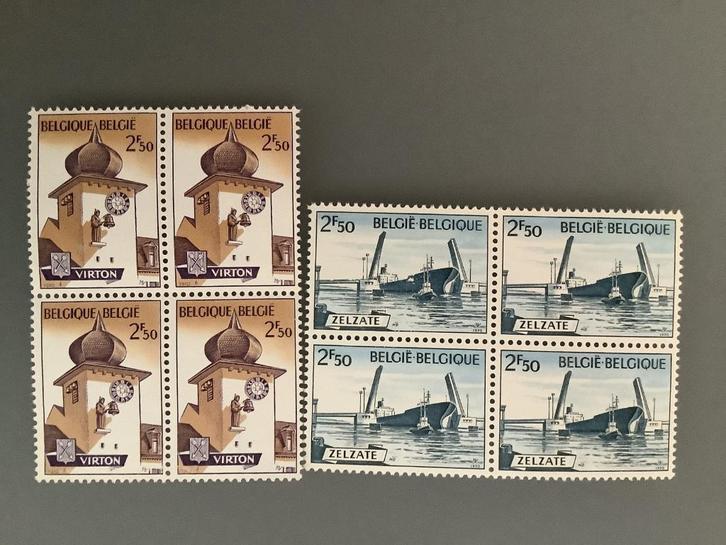 Belgische postzegel Obp nr 1537/38, Postzegels en Munten, Postzegels | Europa | België, Postfris, Frankeerzegel, Overig, Postfris