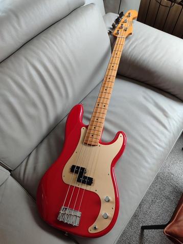 Fender Vintera '50s Precision Bass - Dakota Red, Enlèvement, Comme neuf