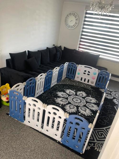 Mooie grote 240x190cm babypark / grondbox / playpen / parc, Kinderen en Baby's, Babyparken, Zo goed als nieuw, Vierkant, Ophalen