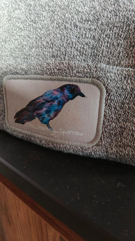 Midnight Plum Beanie/Muts, Kleding | Dames, Mutsen, Sjaals en Handschoenen, Nieuw, Muts, Maat 38/40 (M), Ophalen of Verzenden