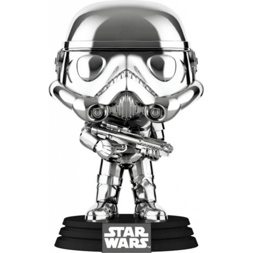 Star Wars POP ! Tête à canette Stormtrooper en vinyle chromé, Collections, Star Wars, Neuf, Figurine, Enlèvement ou Envoi