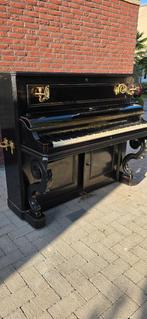 Wand piano, Muziek en Instrumenten, Piano's, Gebruikt, Zwart, Ophalen of Verzenden, Piano