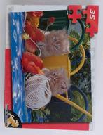 PUZZEL MET POESJES - "KOOPJE", Kinderen en Baby's, Speelgoed | Kinderpuzzels, Ophalen of Verzenden, Gebruikt