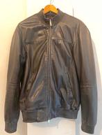 Armani Jeans - blouson jacket - leather, Gedragen, Ophalen of Verzenden