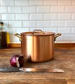 Wegro / Falk koperen soepketel / kookpot, Huis en Inrichting, Overige materialen, Keramische plaat, Zo goed als nieuw, Ophalen