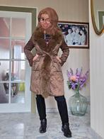 BALMAIN Bondjas maat L, Kleding | Dames, Jassen | Winter, Bruin, Maat 42/44 (L), Ophalen of Verzenden, Gedragen