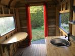 belle caravane en bois, Immo, 8 m², 1 chambres, Autres types, Ventes sans courtier
