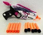 Nerf Rebelle Pink Crush + cartouches, Enlèvement, Utilisé