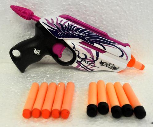 Nerf Rebelle Pink Crush + cartouches, Kinderen en Baby's, Speelgoed | Buiten | Actiespeelgoed, Gebruikt, Ophalen