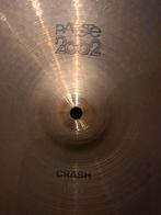 Paiste 2002 black label 16" vintage crash 70's voor drumstel, Muziek en Instrumenten, Ophalen of Verzenden, Zo goed als nieuw