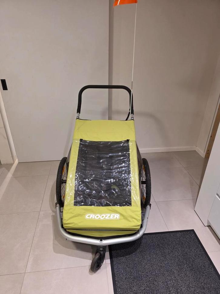 Croozer kidfor2, Fietsen en Brommers, Fietsaccessoires | Aanhangwagens en Karren, Ophalen