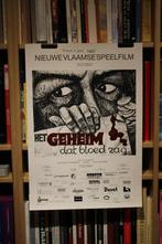 Georges Heerman - Het geheim dat bloed zag. Filmaffiche 1987, Ophalen of Verzenden
