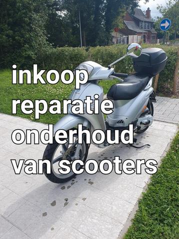Scooter onderhoud en reparatie  beschikbaar voor biedingen