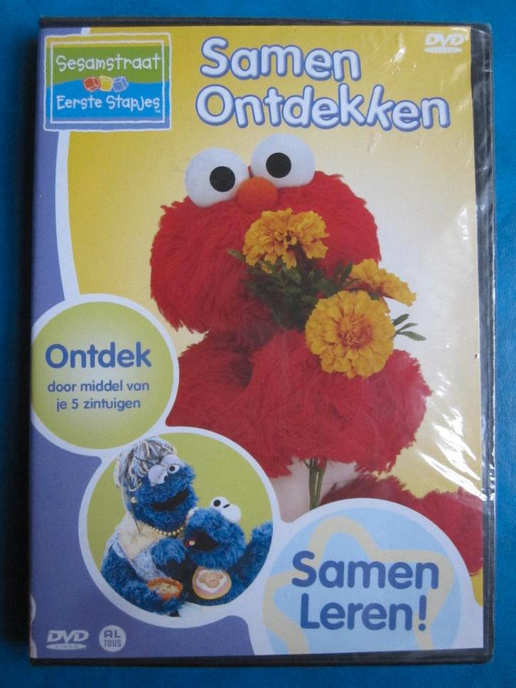 Sesamstraat - Samen ontdekken (nieuw in de verpakking), Cd's en Dvd's, Dvd's | Kinderen en Jeugd, Nieuw in verpakking, Tv fictie