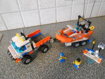 Lego kustwacht nr. 7726, 7736, 7737, 60011, 6556,