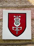 Carrelage décoratif Quartier général de la 4e brigadée, Enlèvement ou Envoi, Armée de terre, Objet d'art