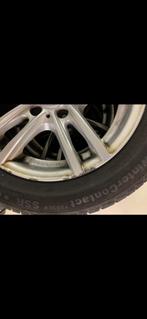 jantes alu et pneus hiver, Auto-onderdelen, Banden en Velgen, Ophalen, Gebruikt, 16 inch, Band(en)