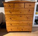 Bruine ladekast, Huis en Inrichting, Kasten | Ladekasten, Ophalen, Gebruikt, 5 laden of meer, 100 tot 150 cm