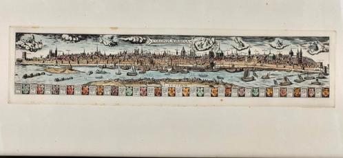 Gravure Colonia Agrippina - Keulen - 18e eeuw, Antiek en Kunst, Kunst | Etsen en Gravures, Ophalen of Verzenden