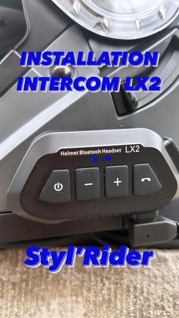 Installation Intercom Neuf sur votre casque, L, Arai