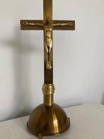 Altaarkruis uit kerk (50 cm), Antiek en Kunst, Antiek | Religieuze voorwerpen, Ophalen