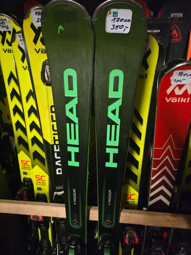 TÊTE SUPERSHAPE E.MAGNUM 170 cm, Sports & Fitness, Ski & Ski de fond, Comme neuf, Skis, Head, Carving, 160 à 180 cm, Enlèvement ou Envoi