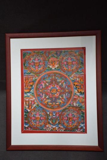 Oosters Tibetaans kunstwerk beschikbaar voor biedingen