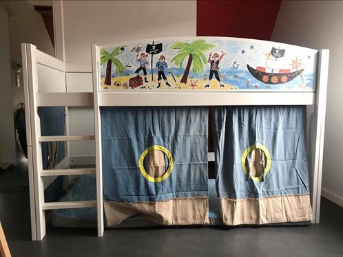 Lit mi-hauteur Life Time avec espace de couchesupplémentaire, Enfants & Bébés, Chambre d'enfant | Lits superposés & Lits mezzanines